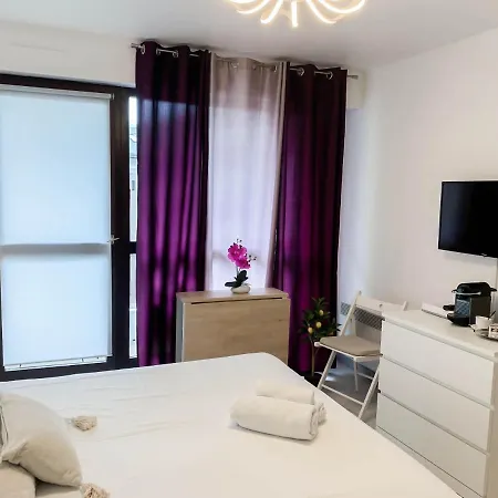 Maya Bay Equipe Avec Climatisation Proche Gare Et Centre Apartmán *